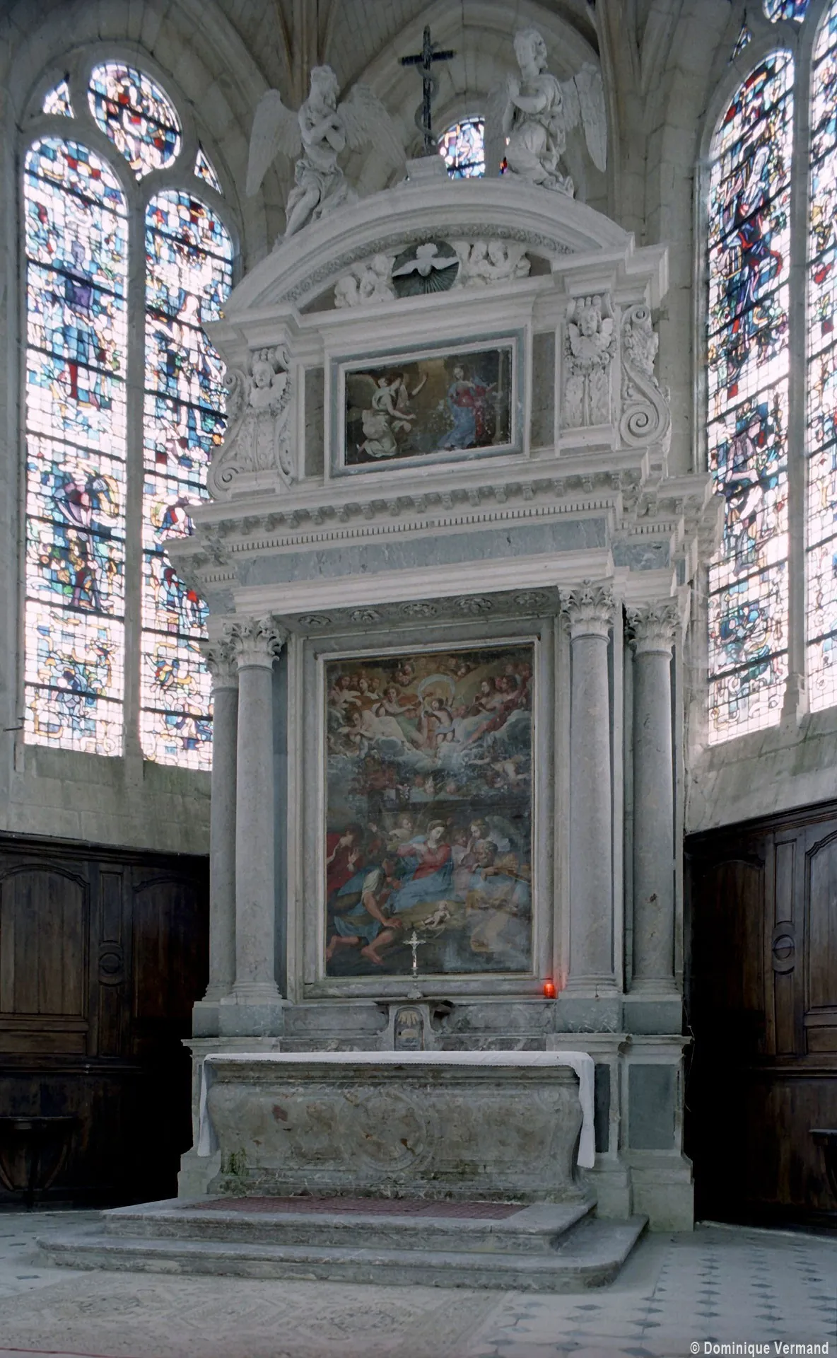 Deux baies du chœur