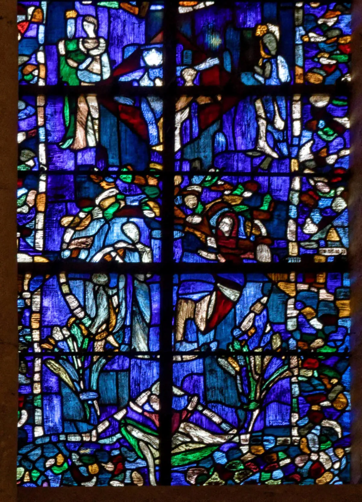 Deux baies nord de la chapelle Saint Joseph