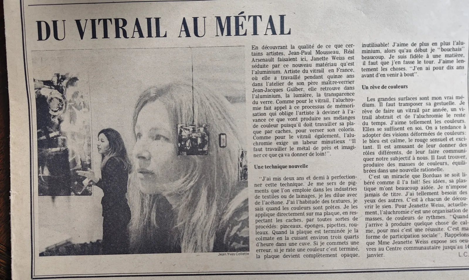 Aluchromies et diverses expositions