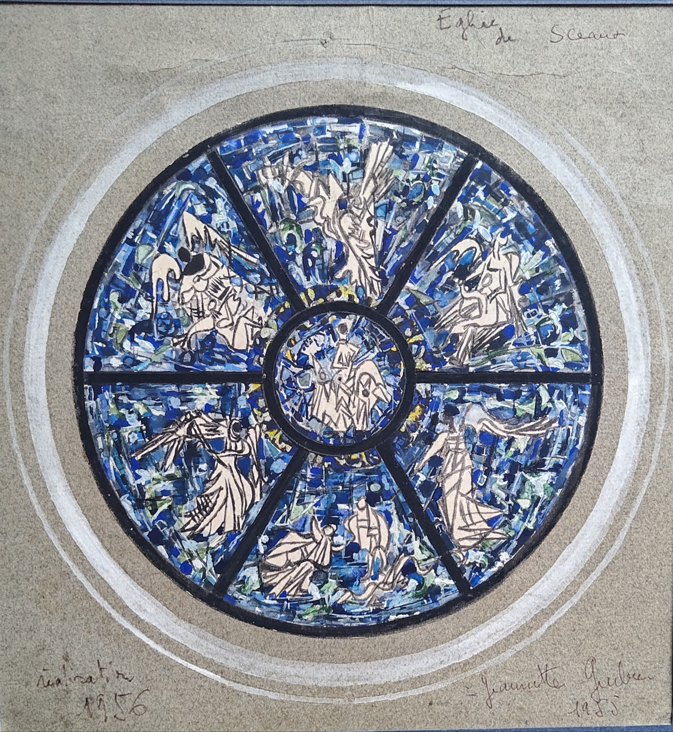 Rosace de la façade