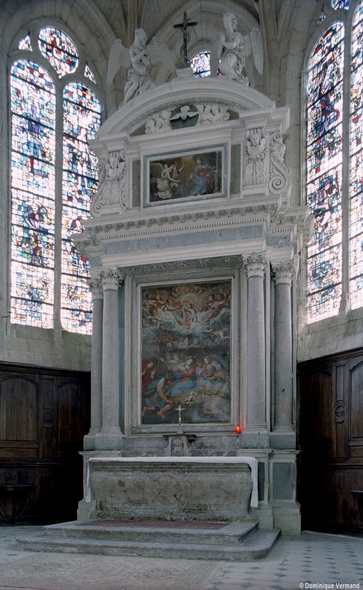 Deux baies du chœur