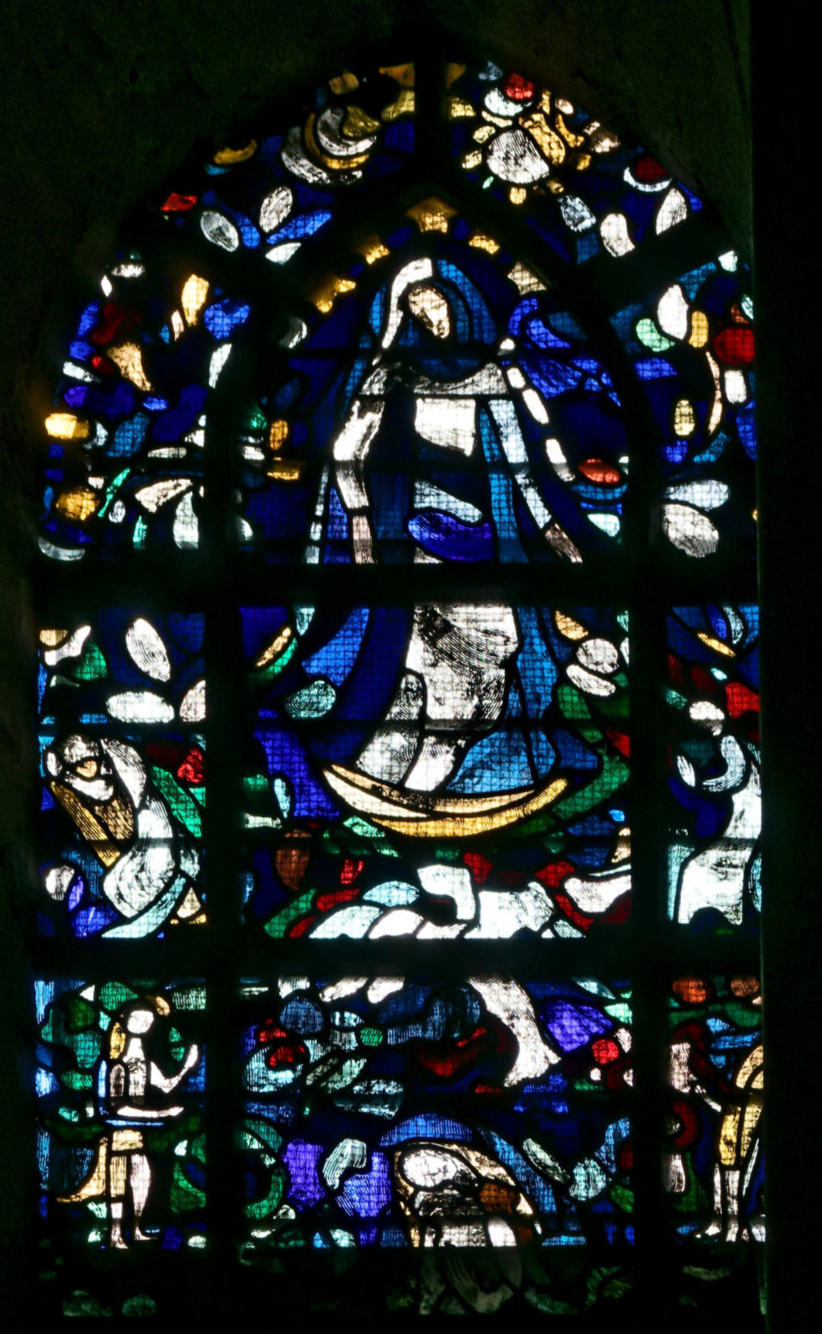 Baie sud de la chapelle de la Vierge