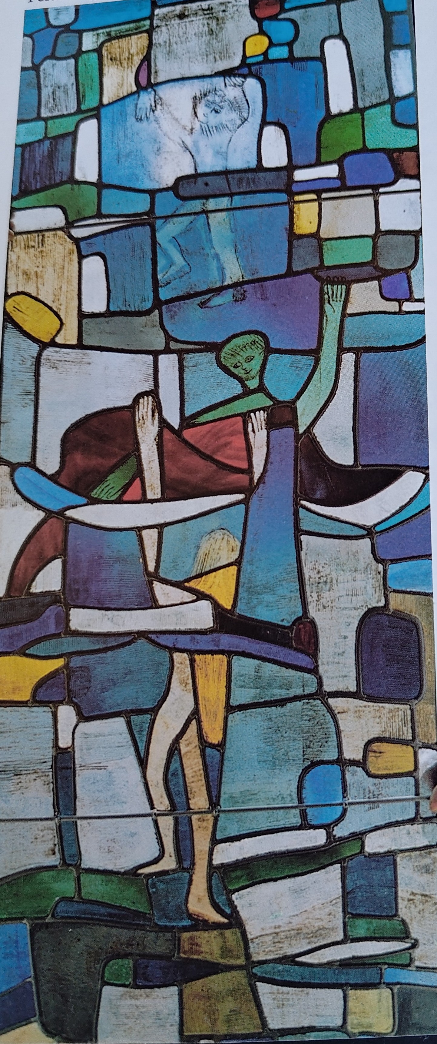 Personnage sortant du verre