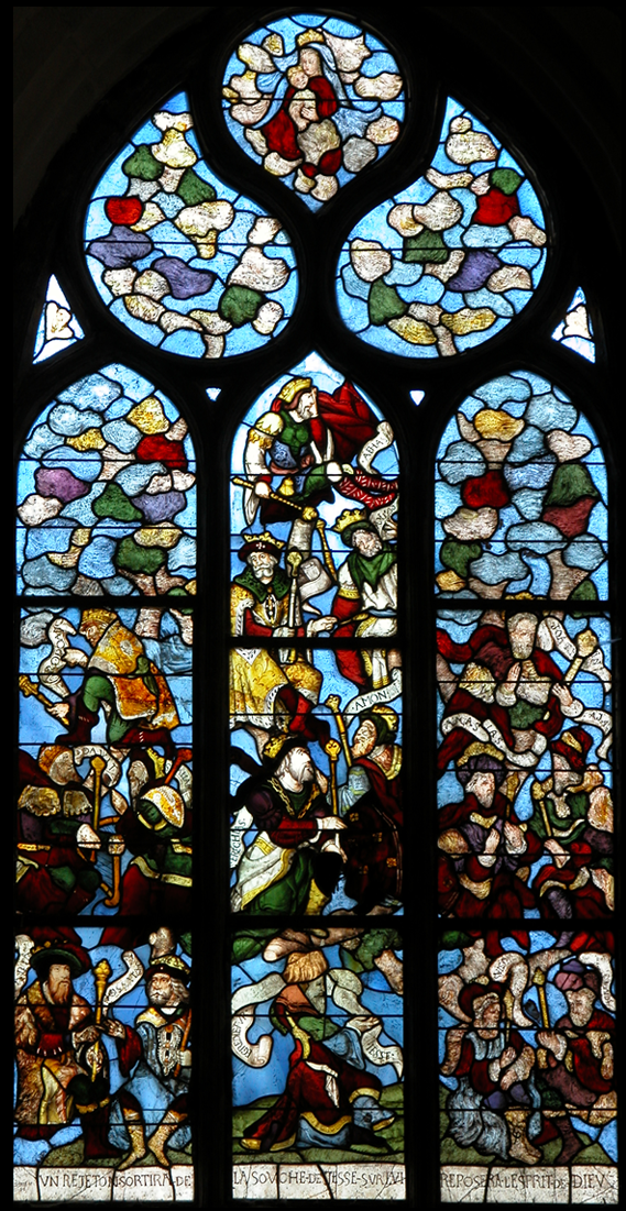 Compléments de l'arbre de Jessé breton du XVIe siècle